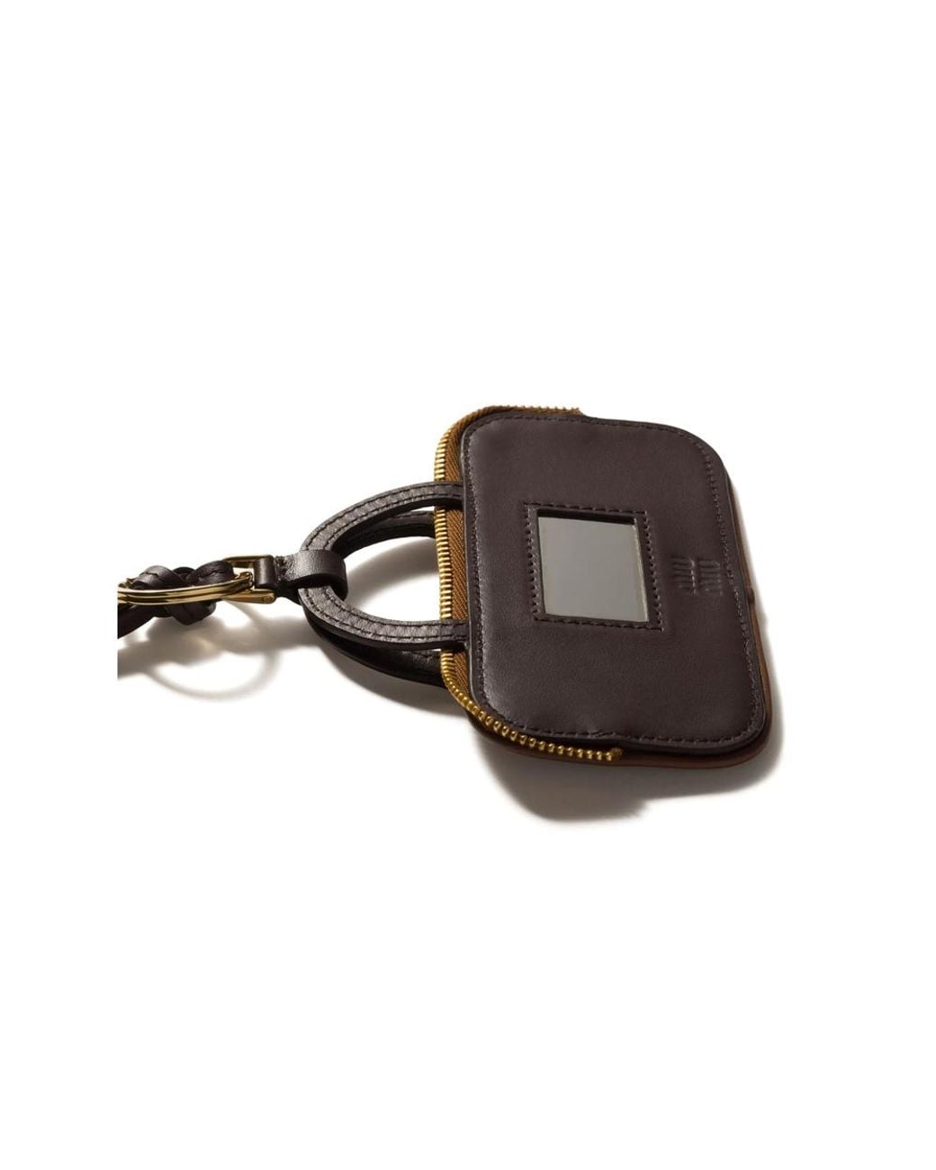 Miu Miu Brown Keyrings & Chains