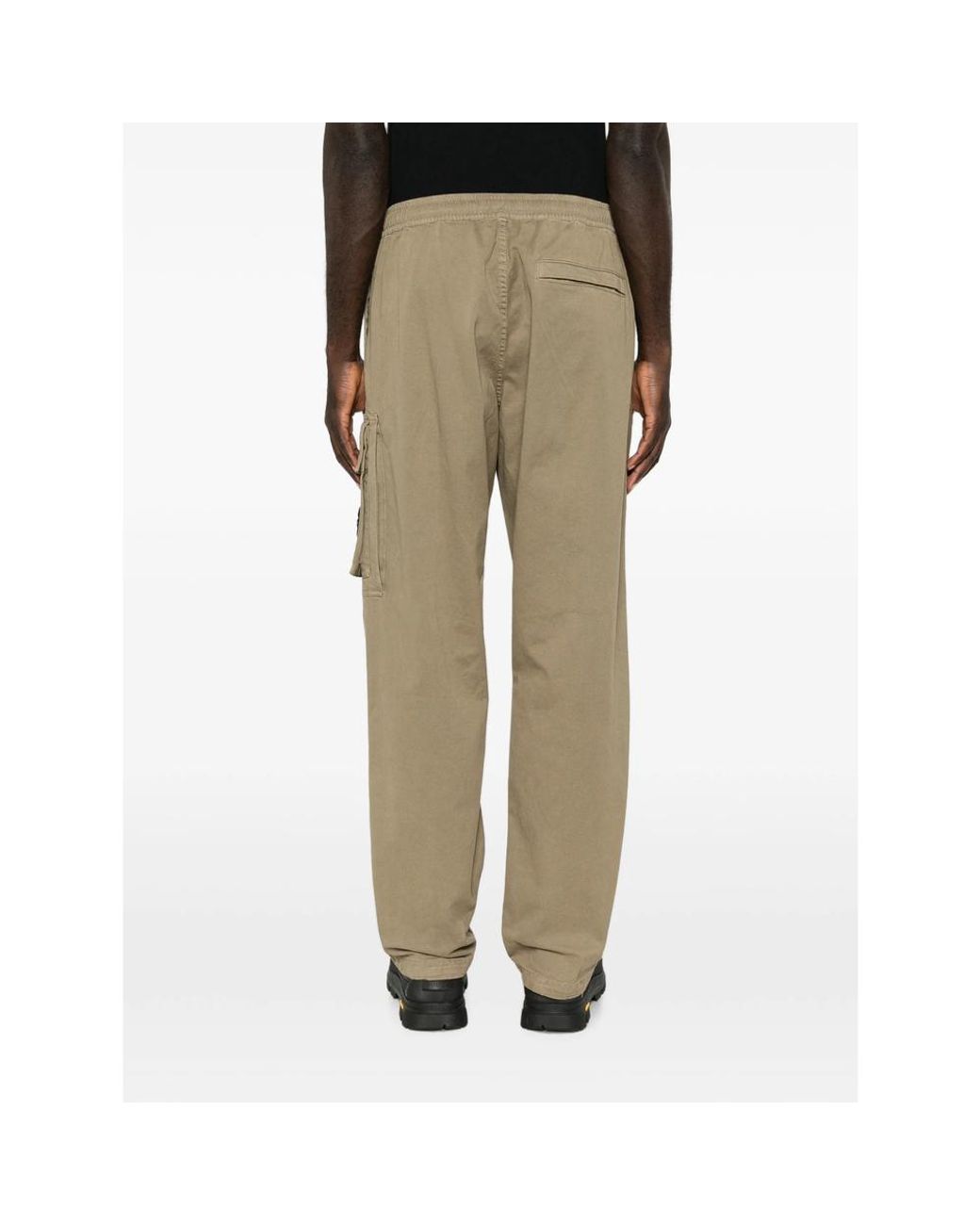 Stone Island Natural Neutrals Trousers for men