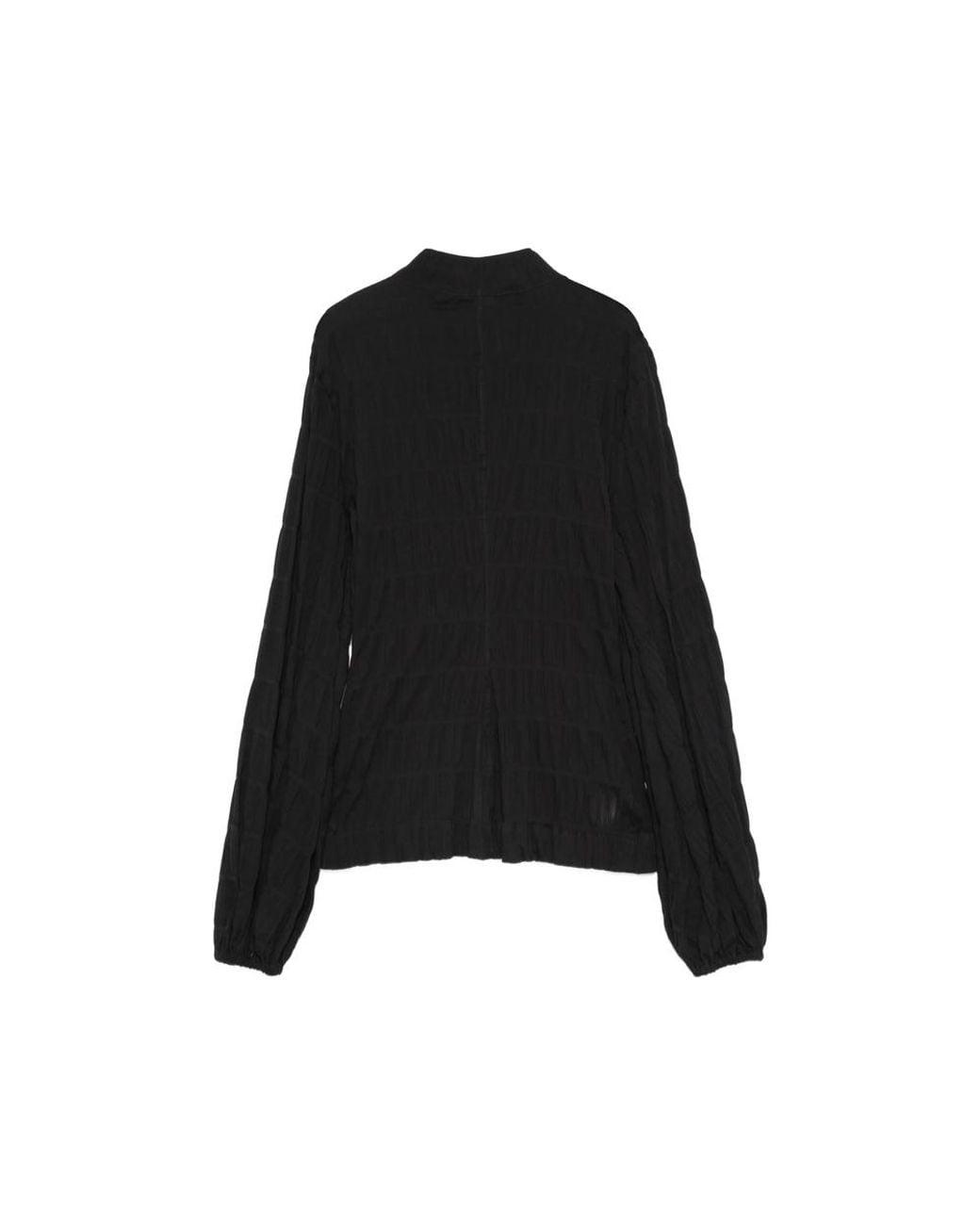 Thelatest Black Dalila Textured Blouse