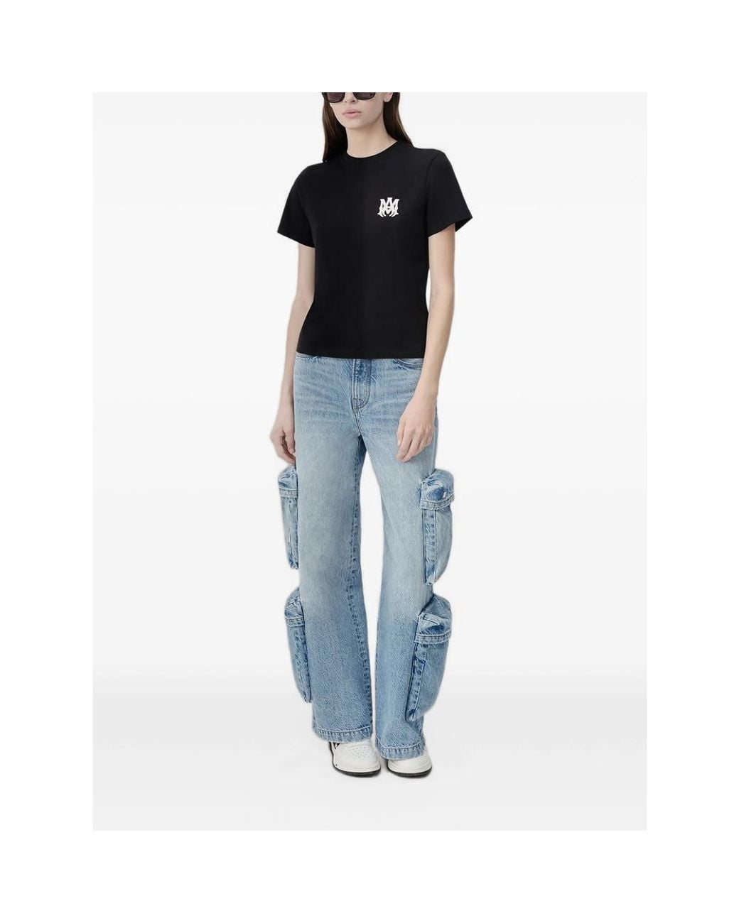 Amiri Black Ma Core Logo T-Shirt