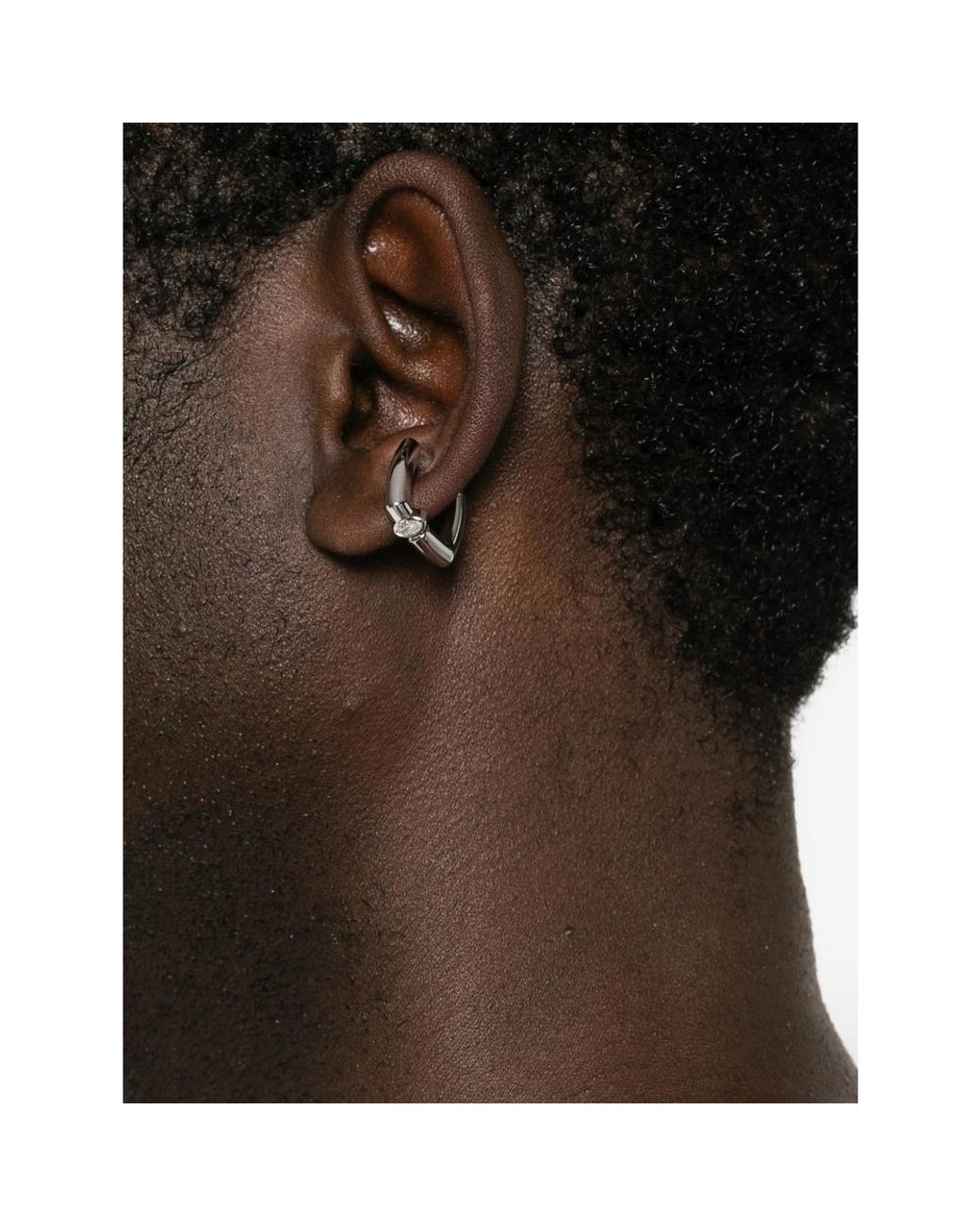 Tom Wood White Frame Ear Cuff for men