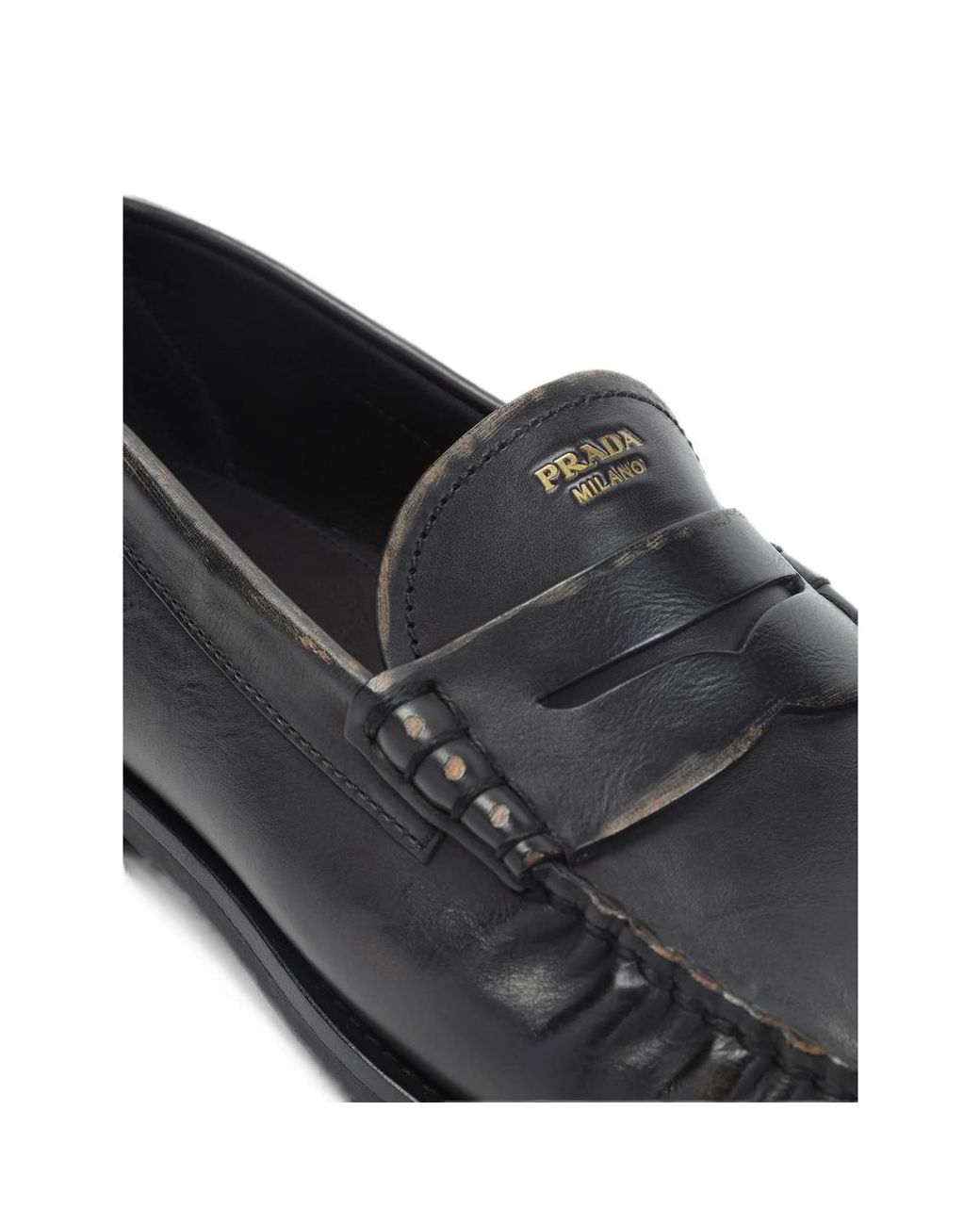 Prada Black Loafers for men