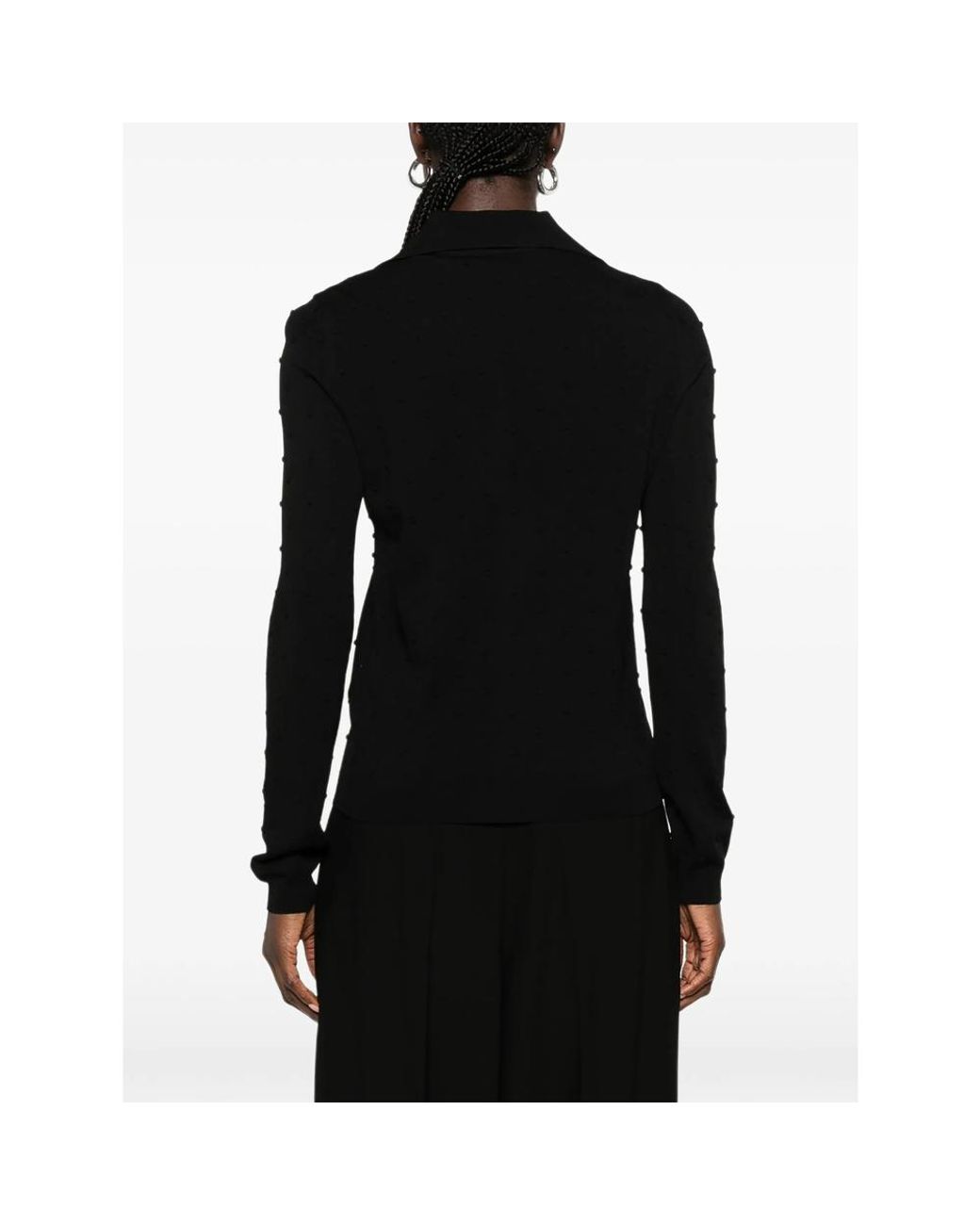 Max Mara Black Knitwear