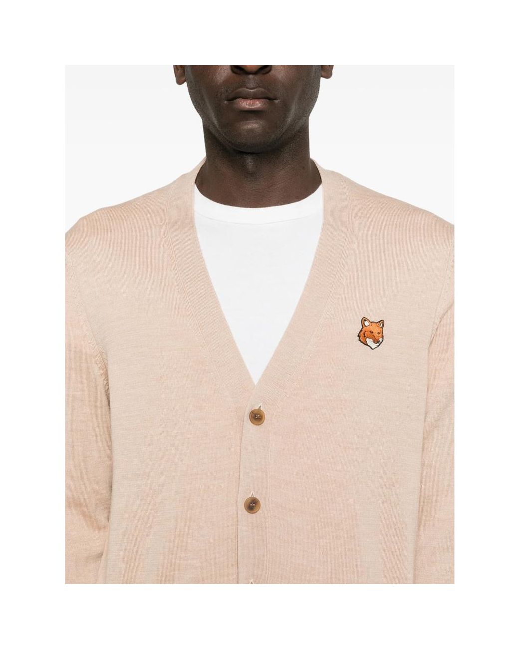 Maison Kitsuné Natural Sweaters Neutral for men