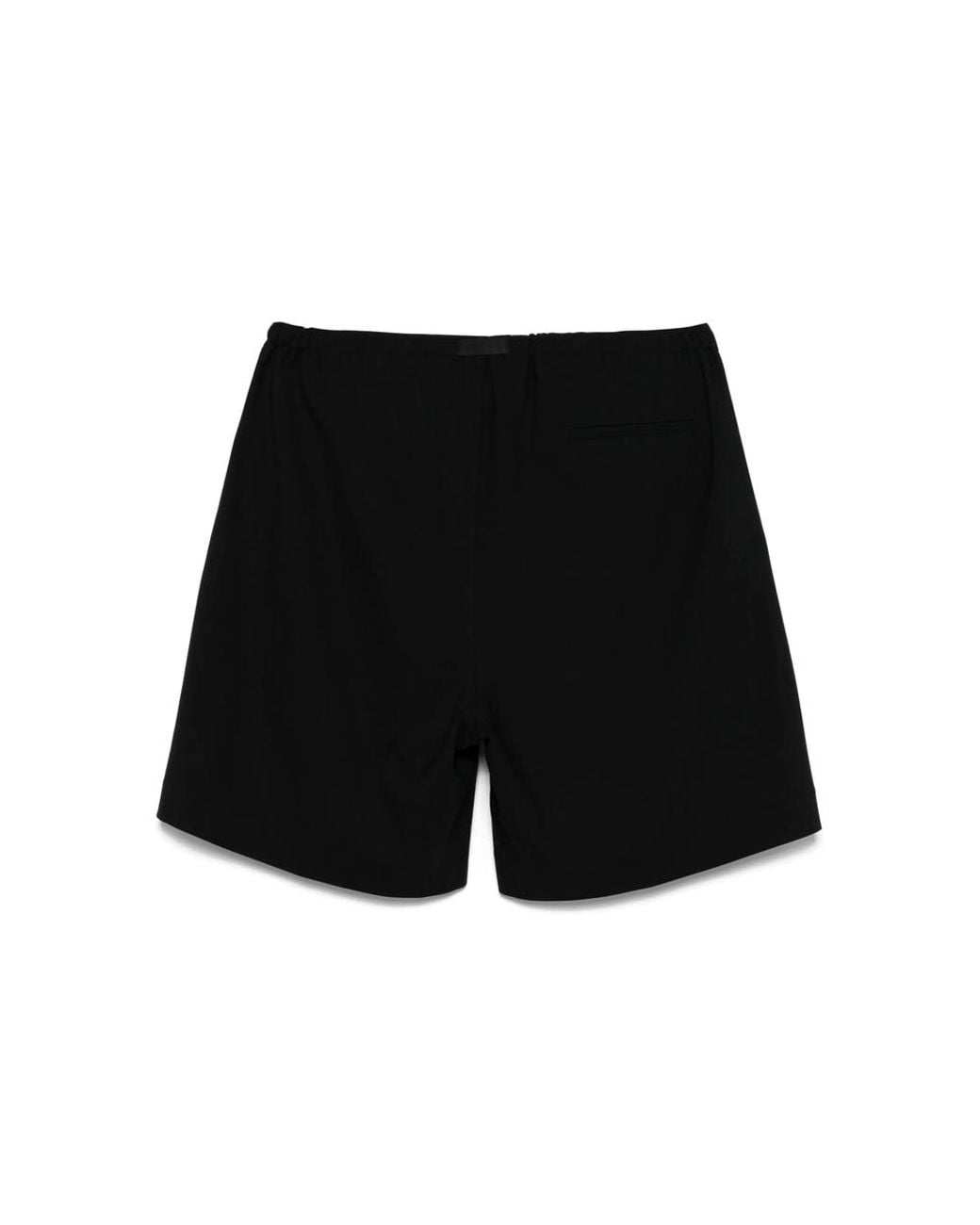 Seven Gauge Black Belted Shorts for men