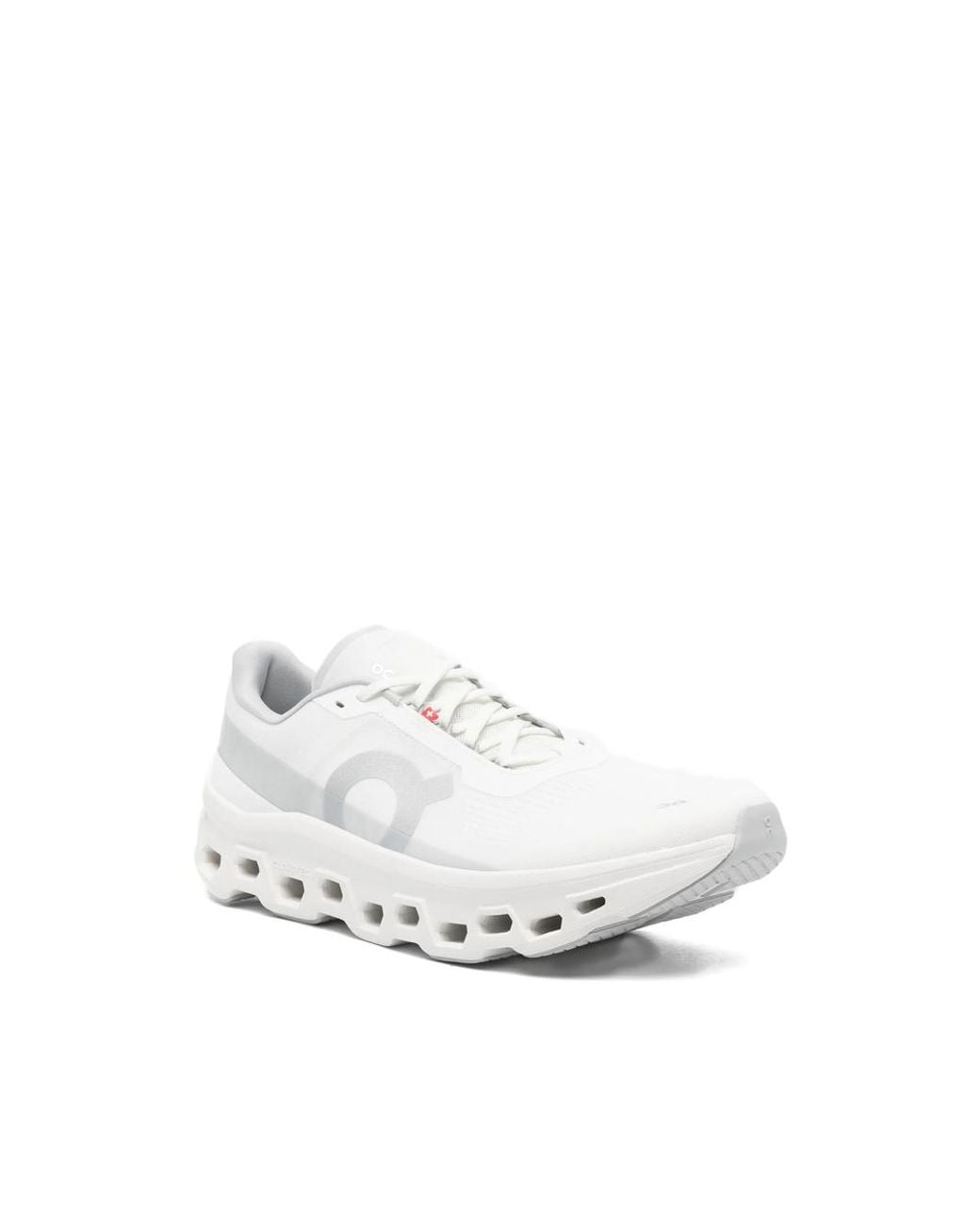 On Shoes White Cloudmster 1 Mesh Sneakers for men