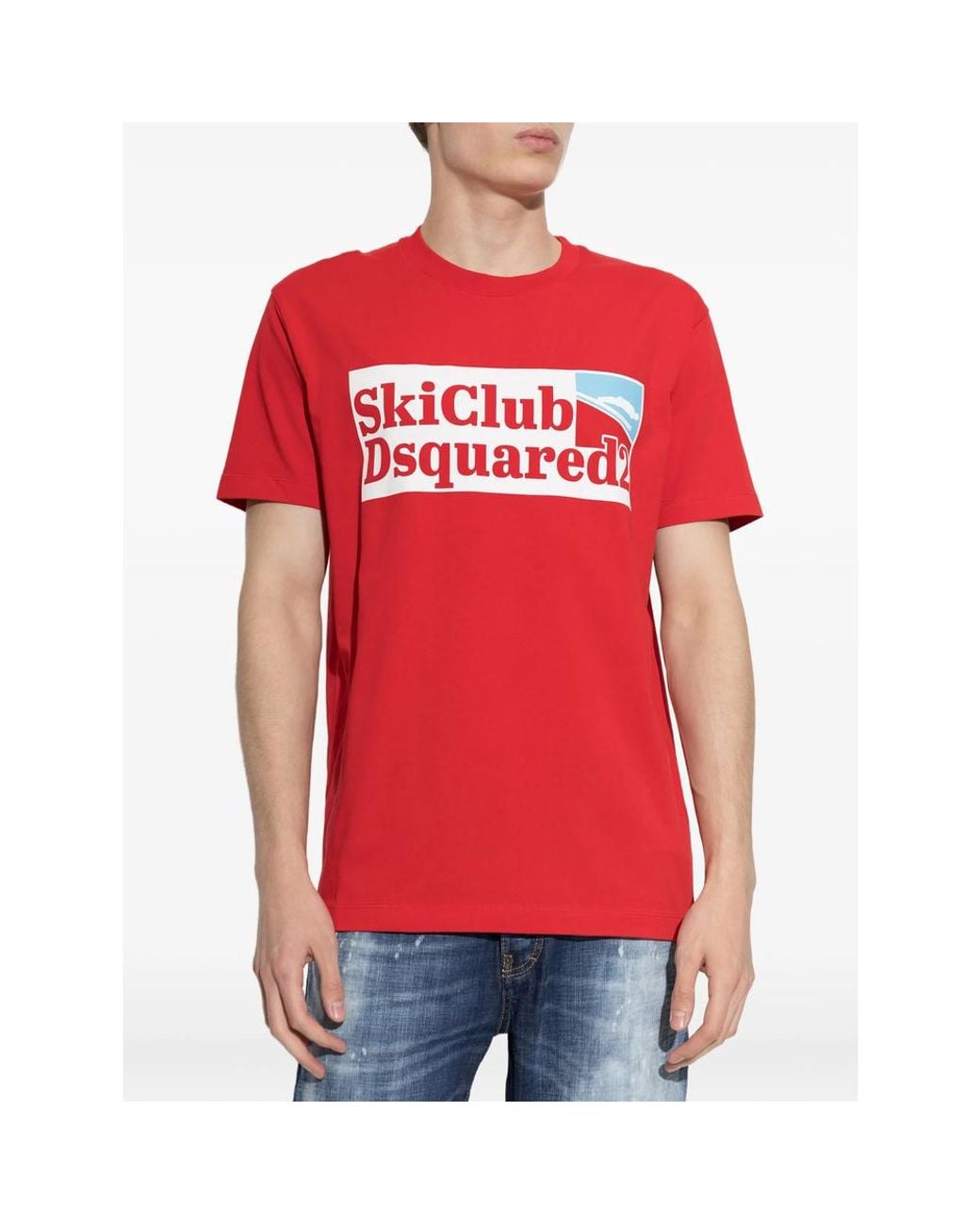 DSquared² Red T-Shirts & Vests for men