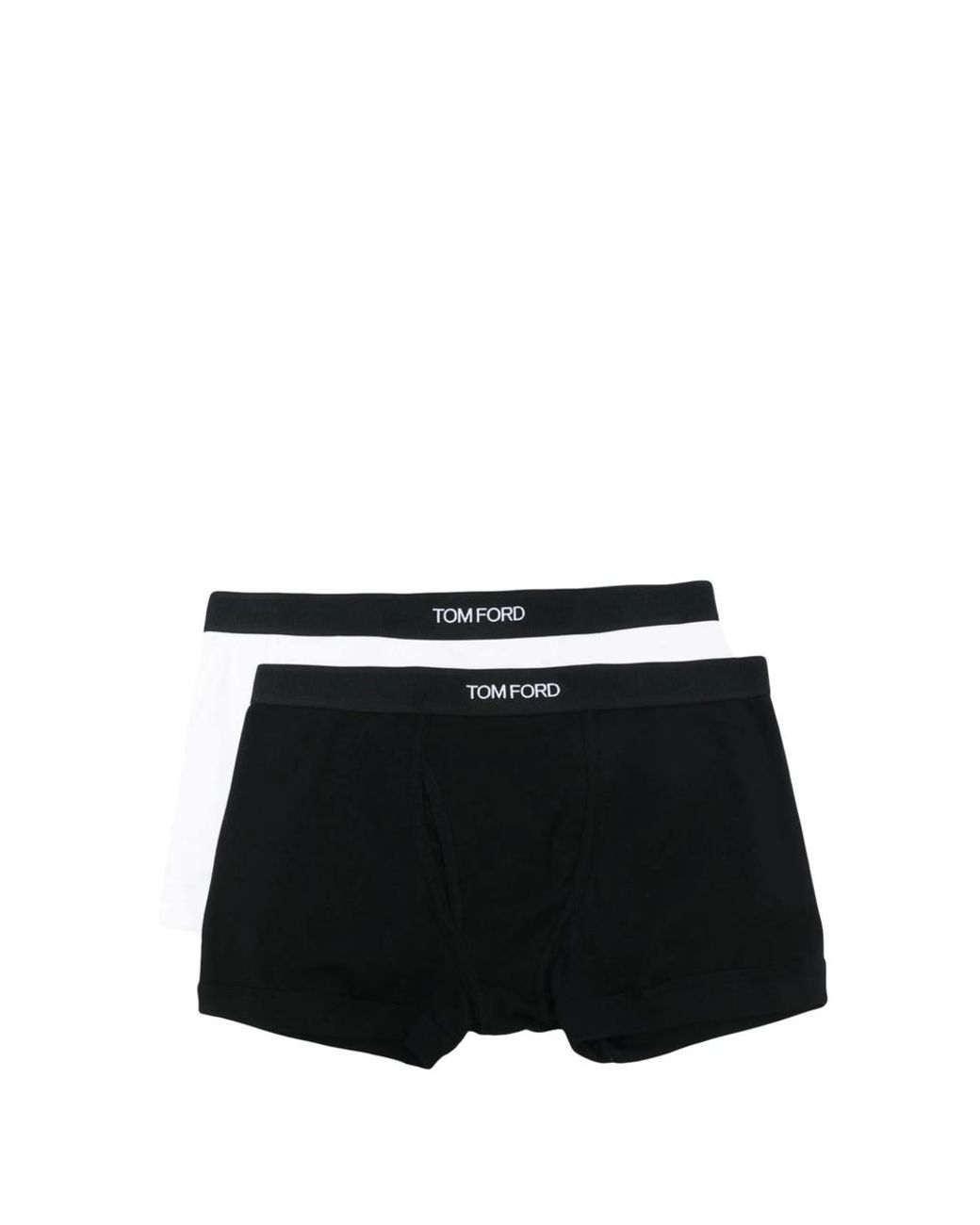 Tom Ford Black 2-Pack Boxer With Logo for men