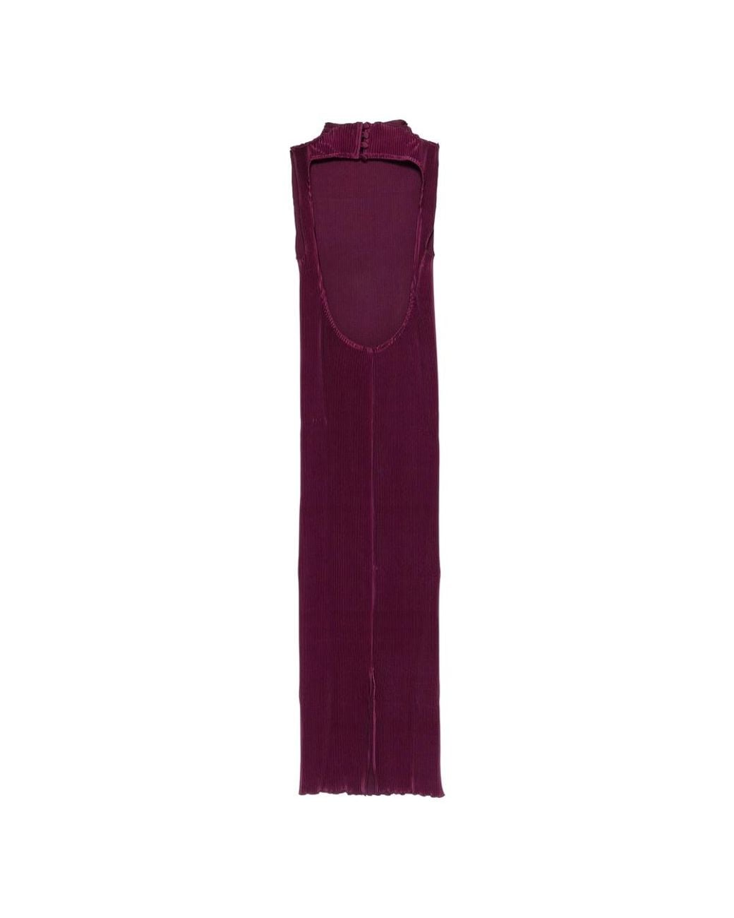 LIDEE Woman Purple Gisele Gown Dress
