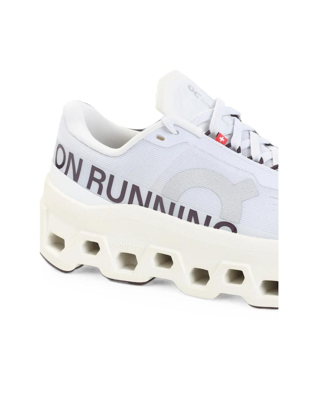 On Shoes White Cloudtilt Logo-Print Sneakers