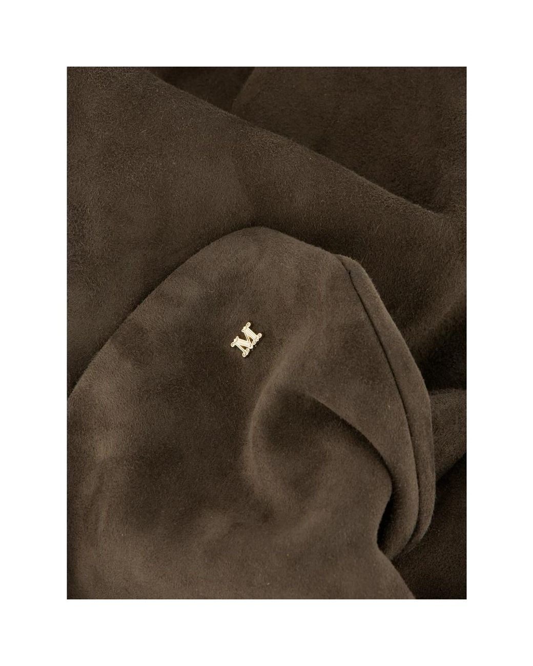 Max Mara Brown Gloves