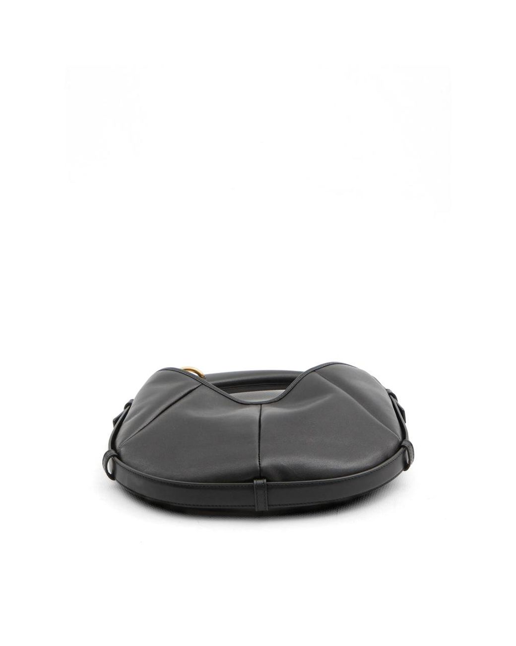 Saint Laurent Black Mombasa Small Leather Bag