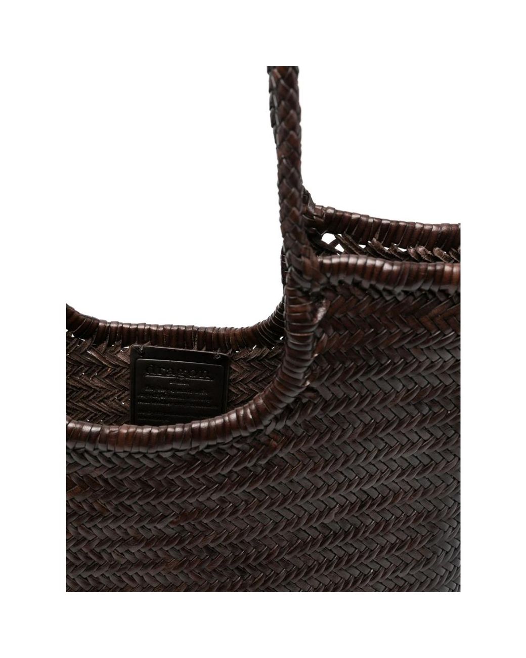 Dragon Diffusion Black Diagonal Triple Jump Tote Bag