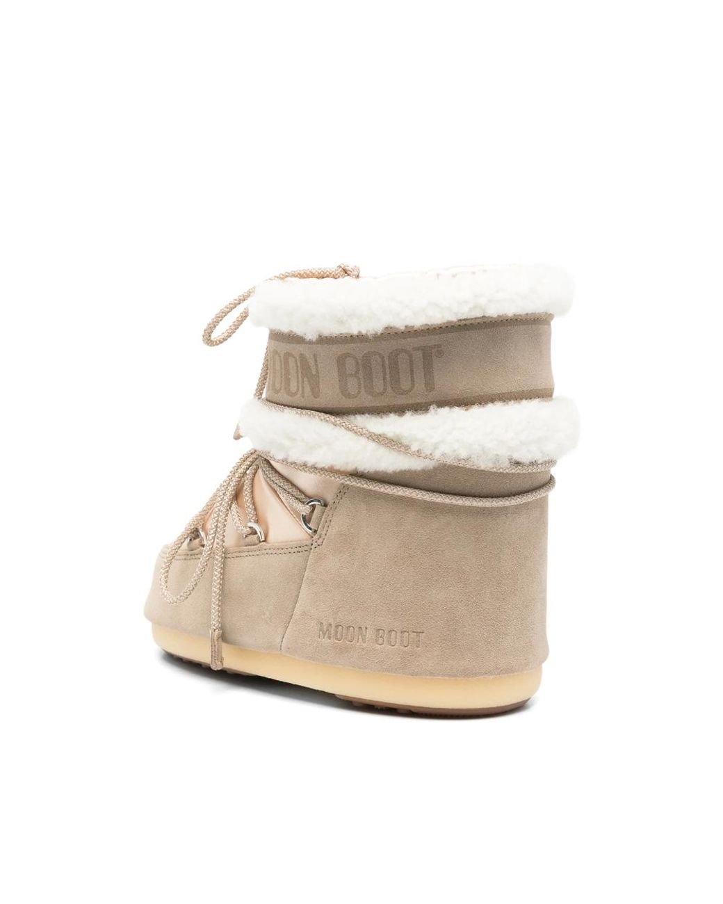 Moon Boot Natural Icon Low Pearly Plus Boots