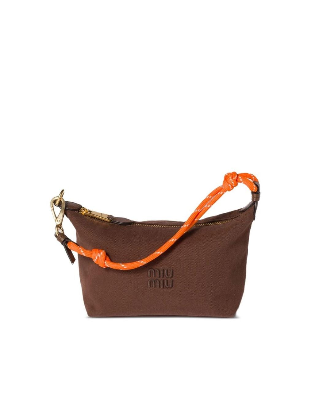 Miu Miu Brown Shoulder Bags