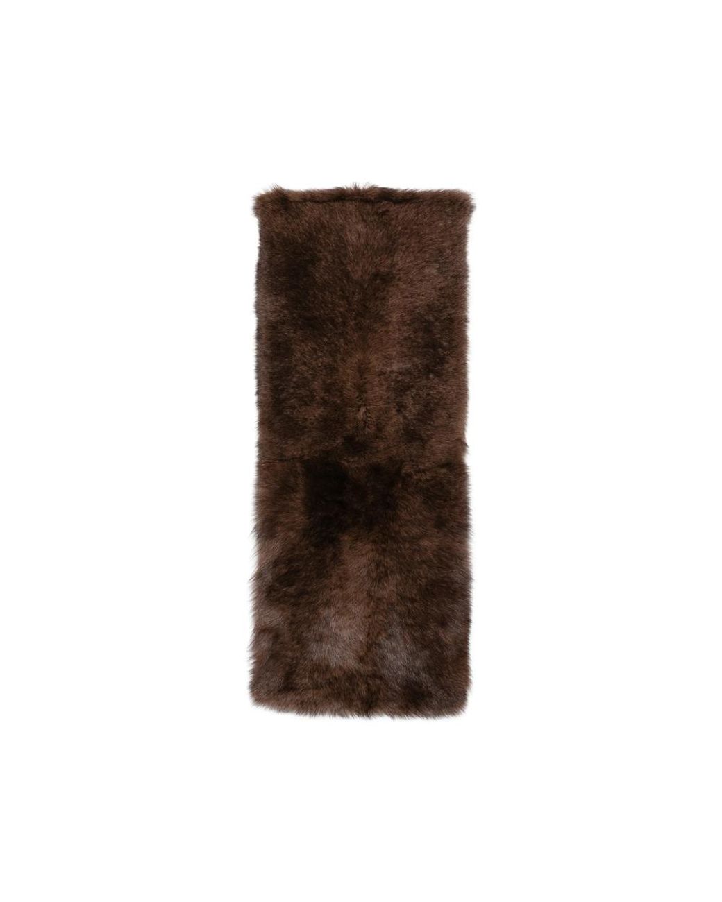 FURLING Brown Shearling Stole