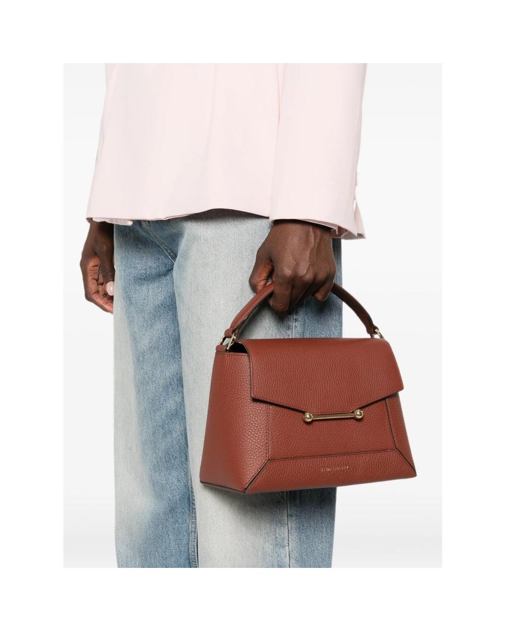Strathberry Brown Tote Bags