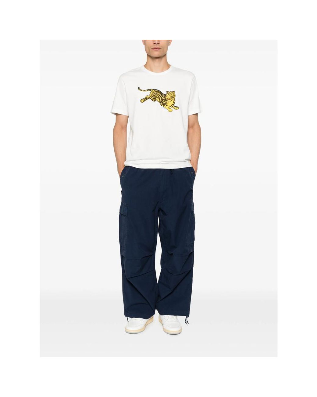 KENZO White T-Shirts & Vests for men