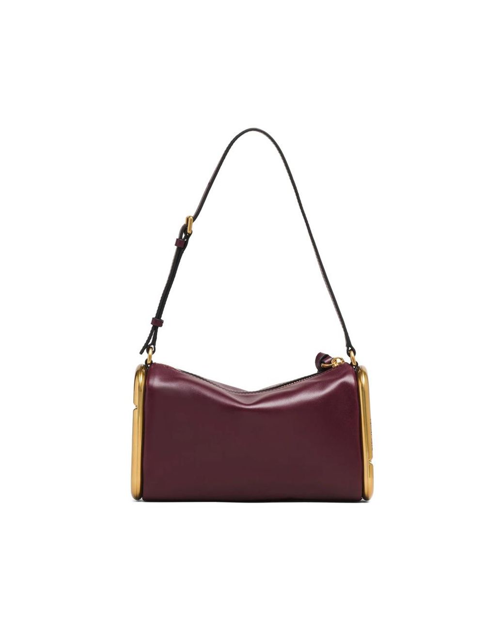Marc Jacobs Purple Scene Leather Shoulder Bag