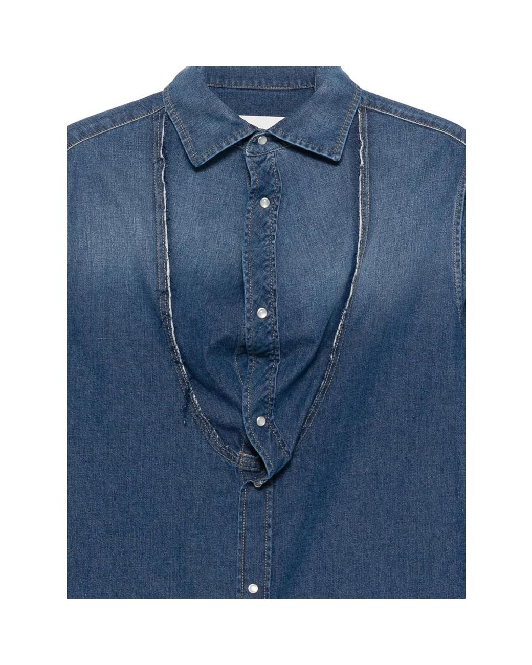 Maison Margiela Blue Shirts for men