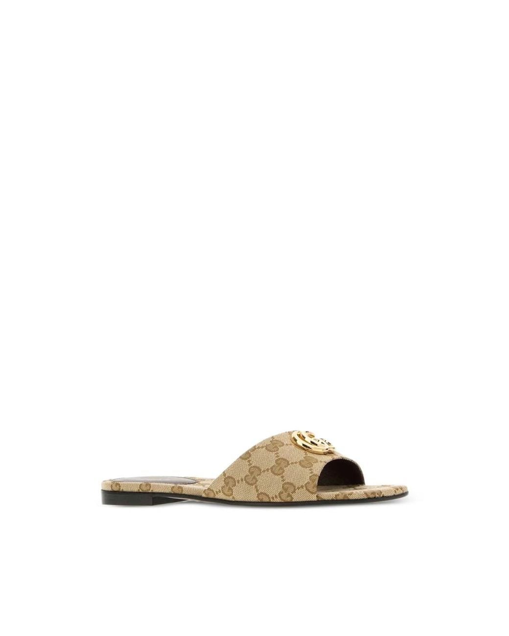 Gucci Natural Neutrals Shoes