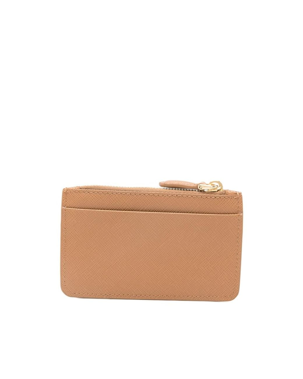 Prada Natural Neutrals Wallets & Purses