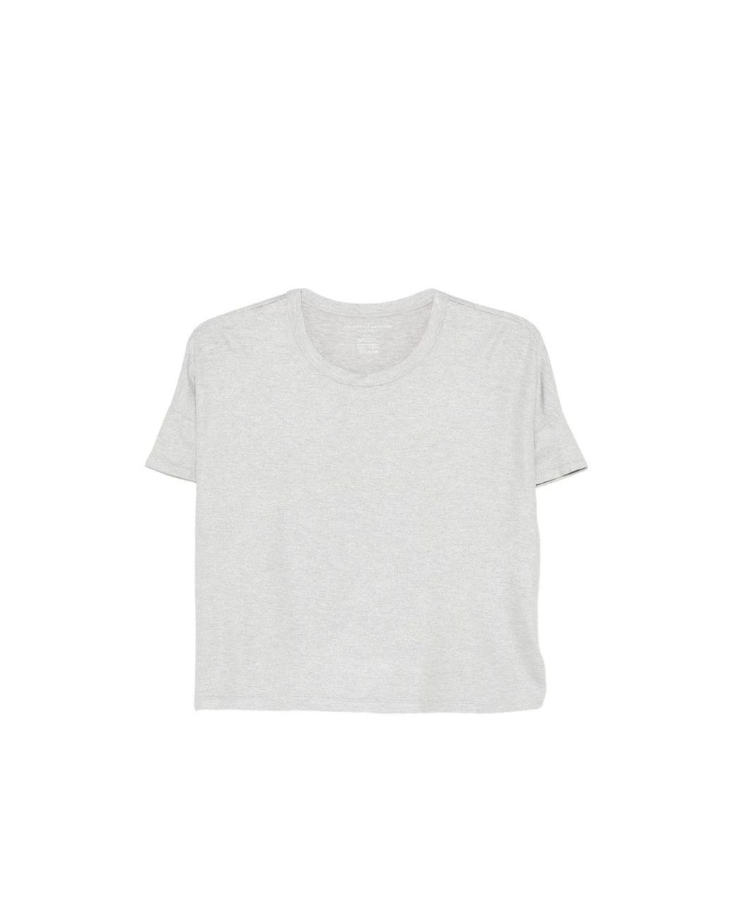 Majestic Filatures White Crew Neck T-Shirt