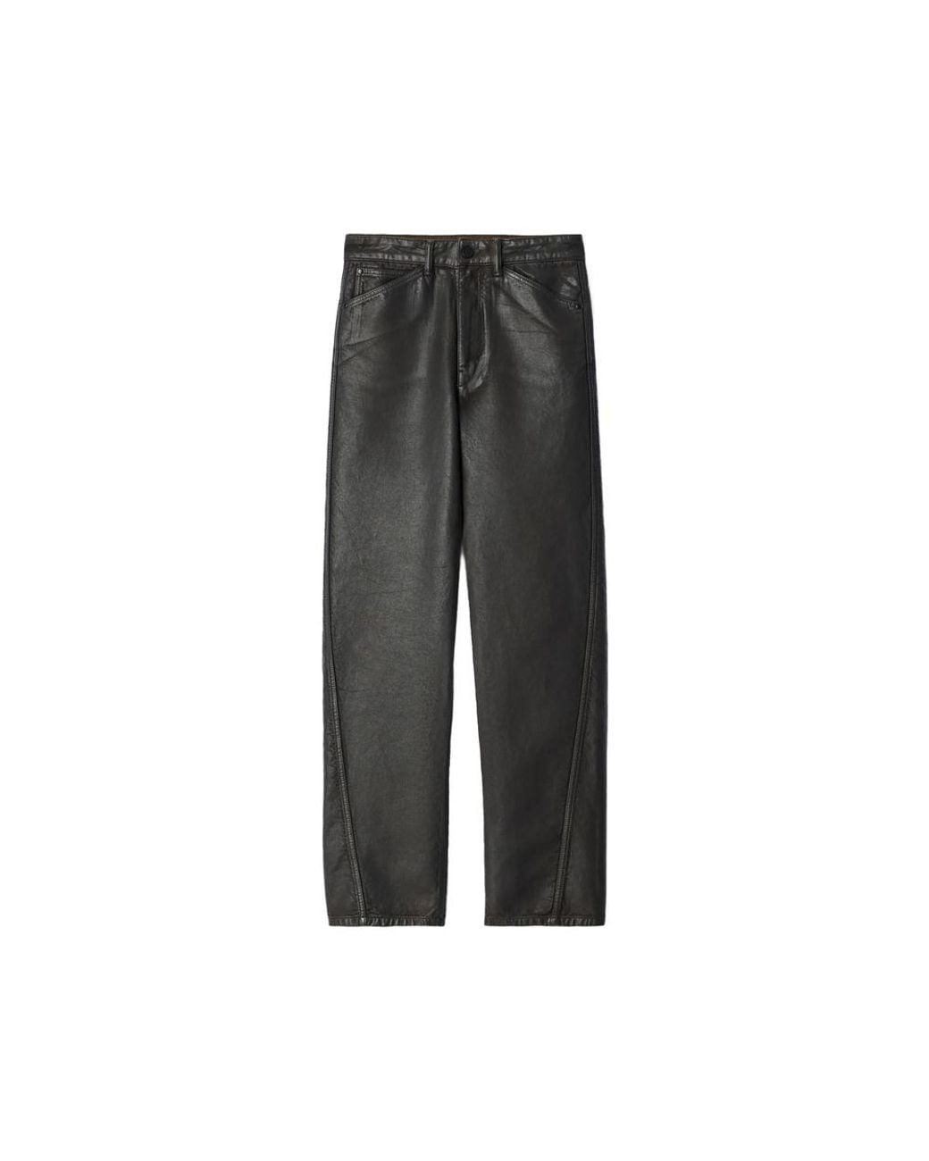 Lemaire Gray Flared Five-Pocket Pants