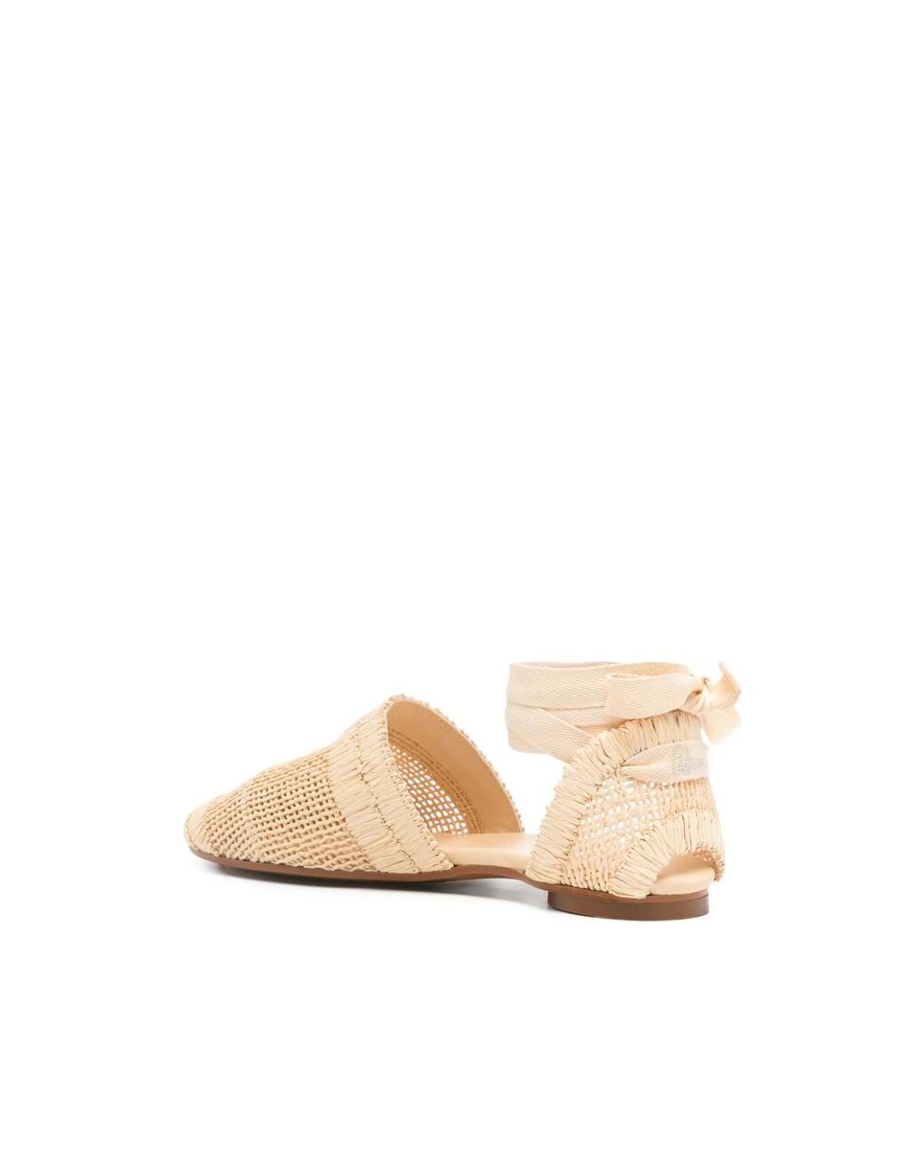 Castaner Natural Tie Woven Espadrilles