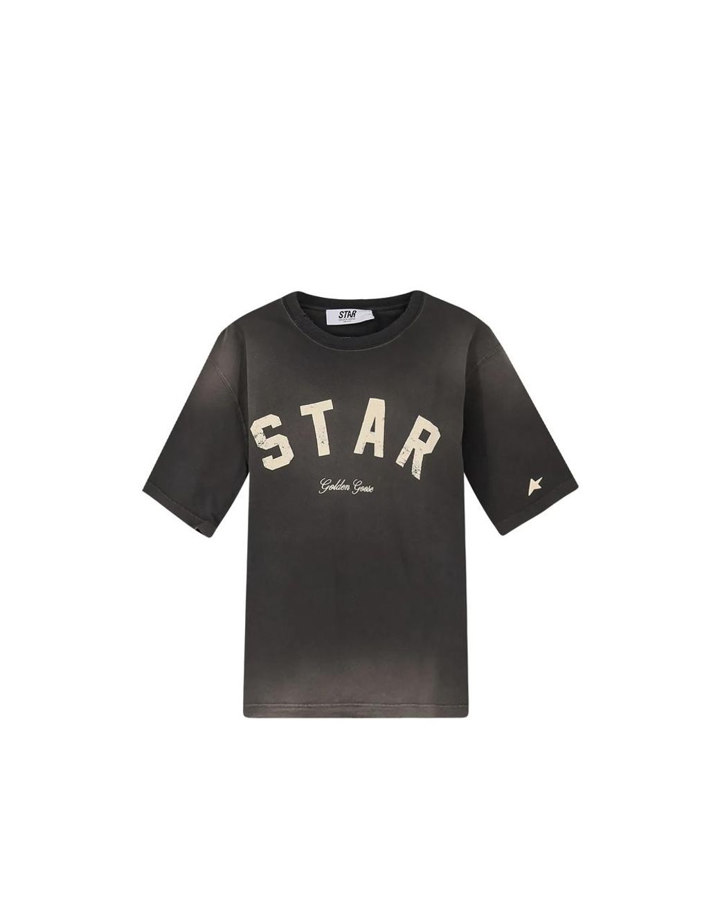 Golden Goose Deluxe Brand Black Star-Graphic T-Shirt for men