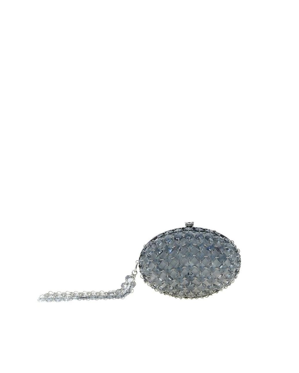 Self-Portrait Gray Clutch Bags