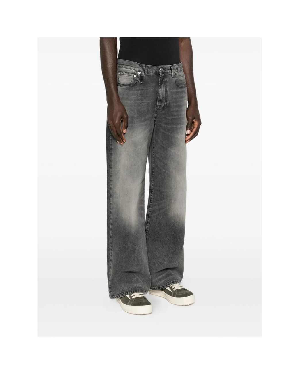 R13 Gray Shorts for men