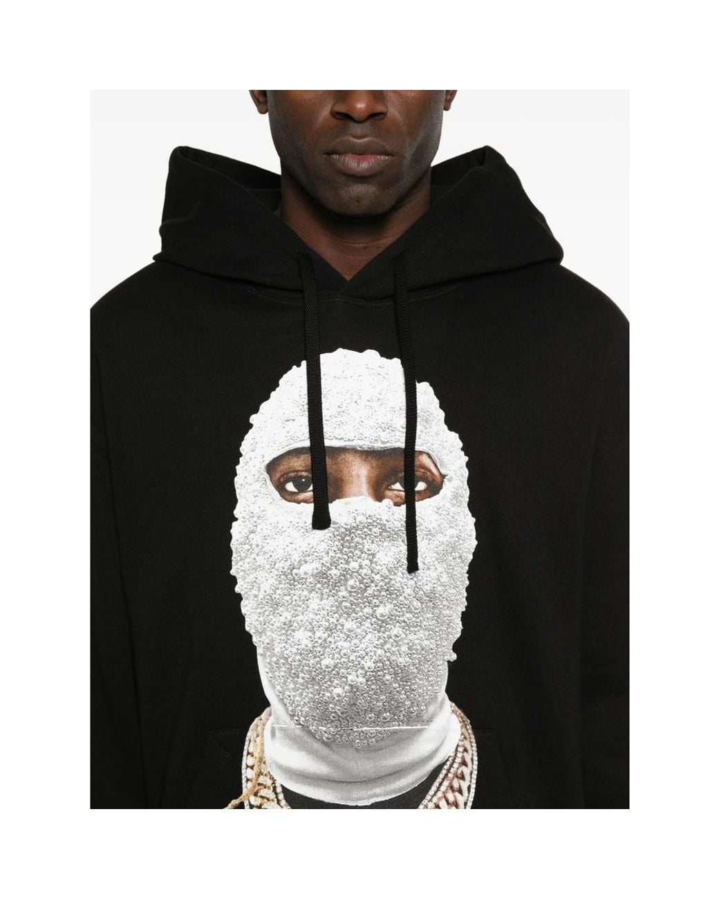 Ih Nom Uh Nit Black Mask Future Hoodie for men