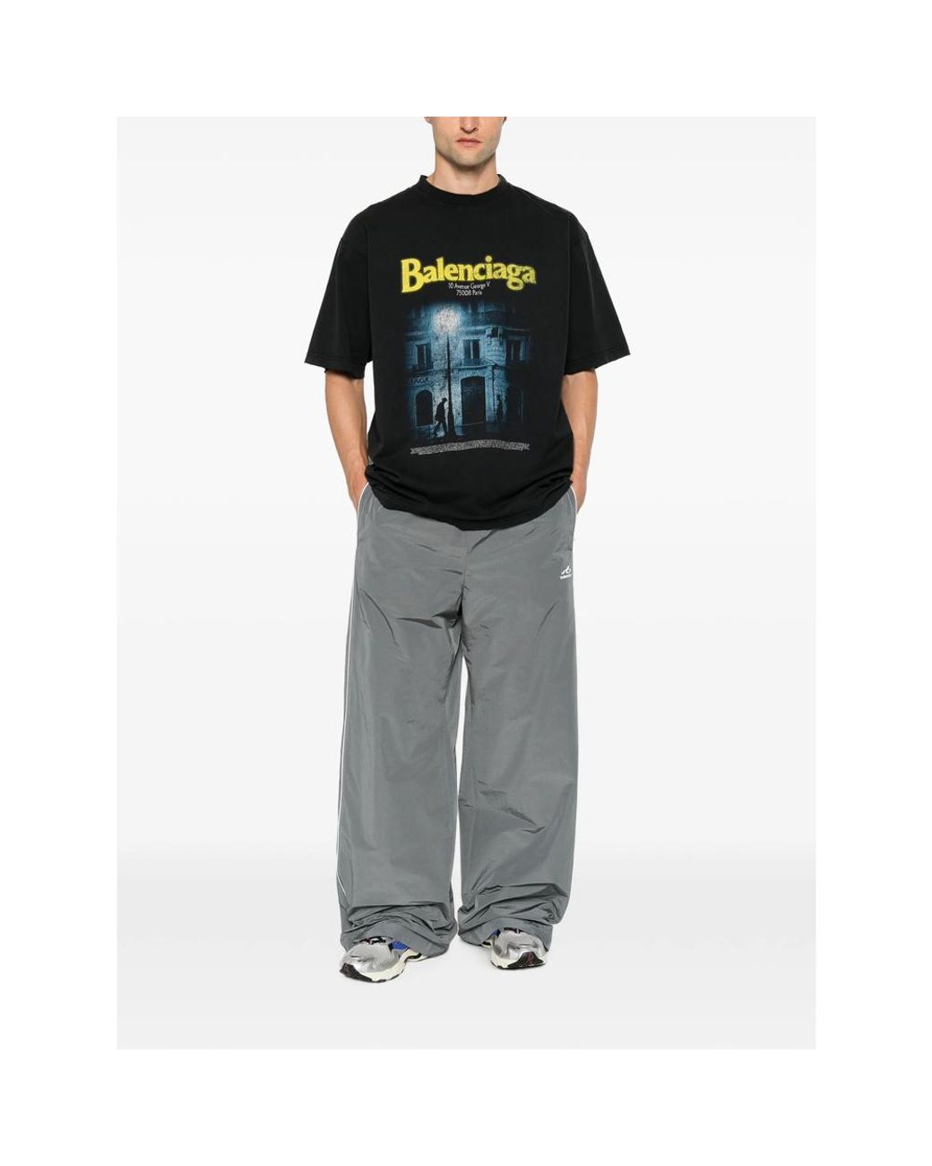 Balenciaga Black T-Shirts & Vests for men