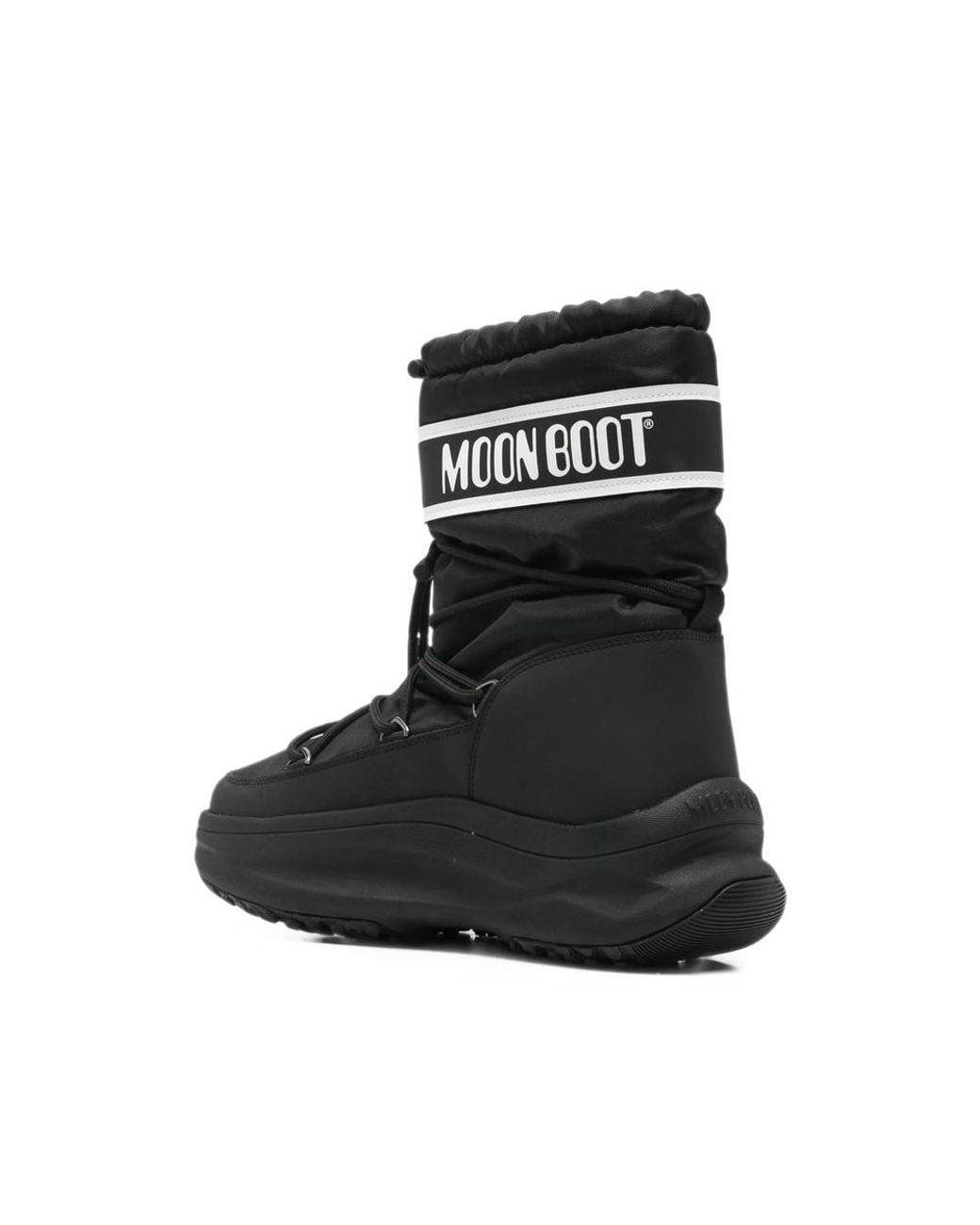 Moon Boot Black Tote Bags