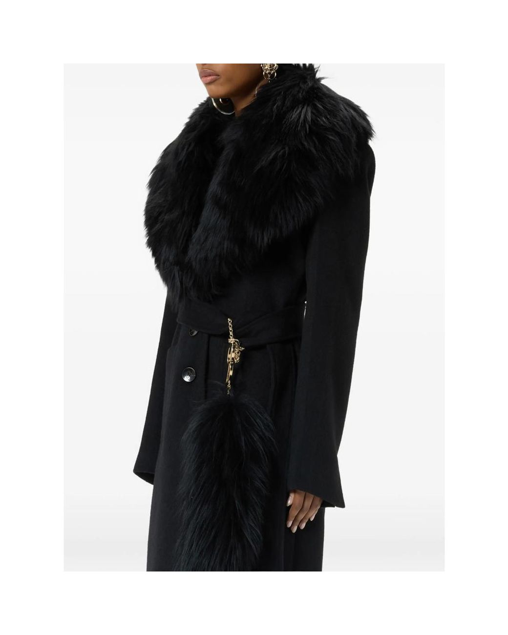 Blumarine Black Coats