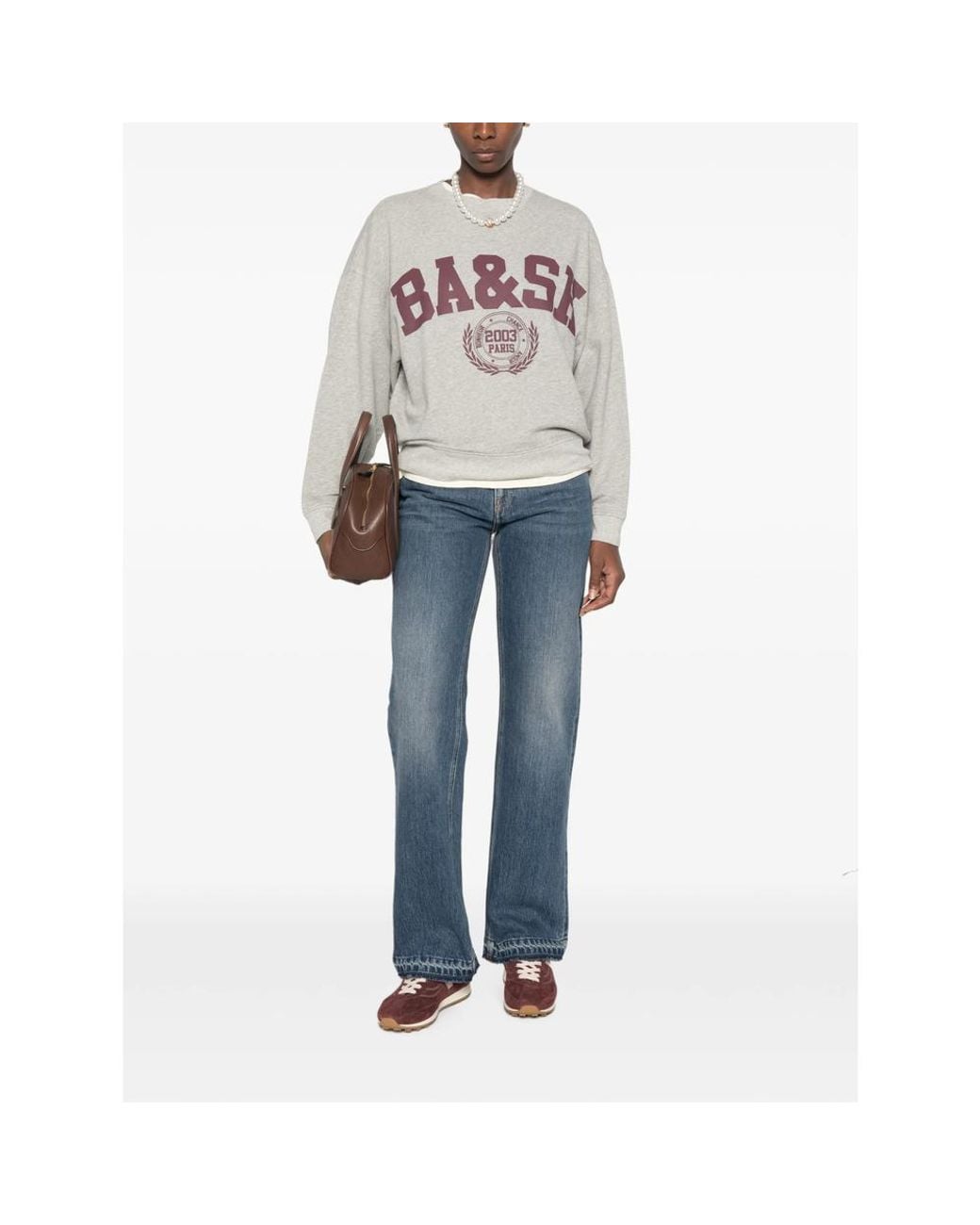 Ba&sh Blue Ivan Straight-Leg Jeans