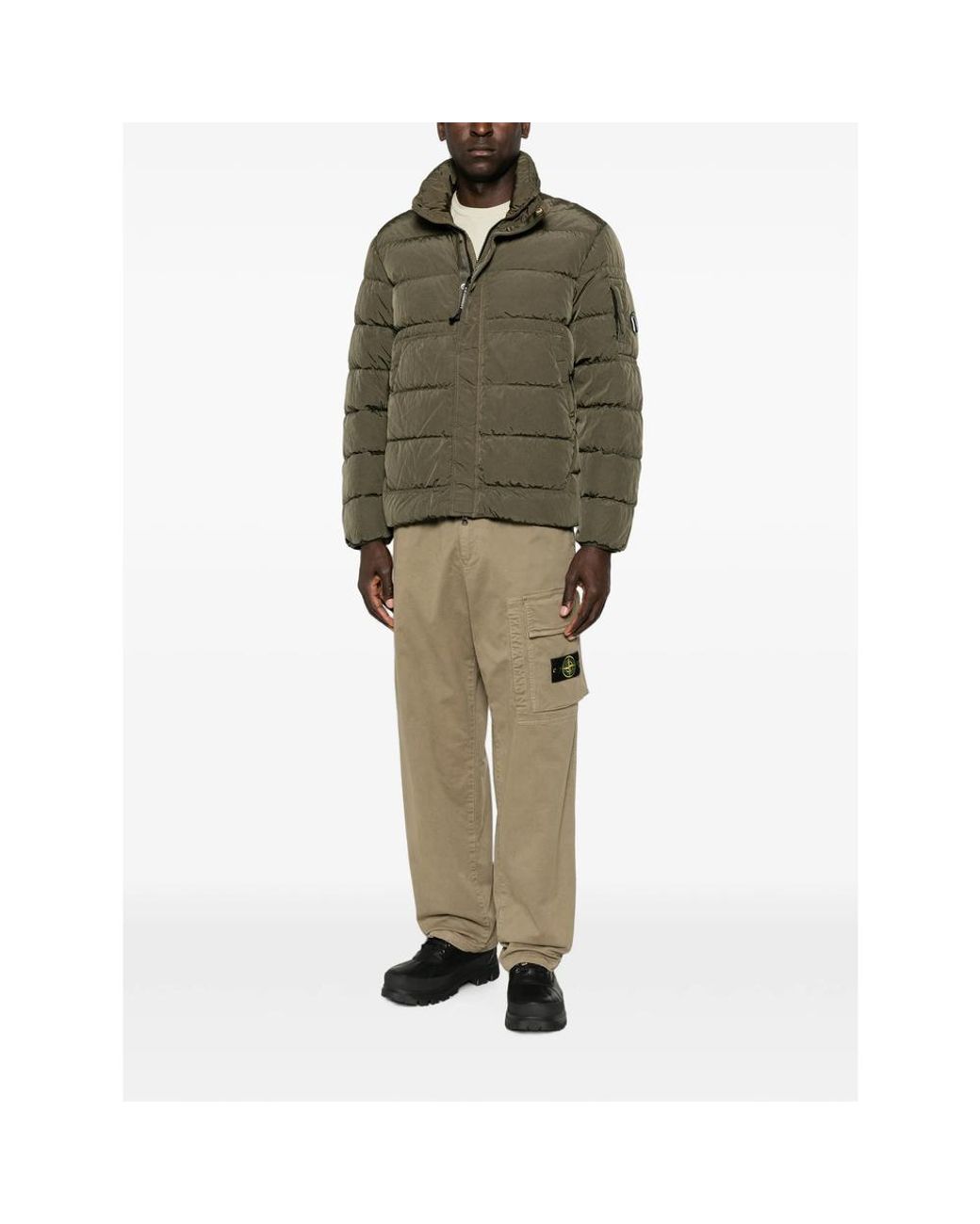 Stone Island Natural Neutrals Trousers for men