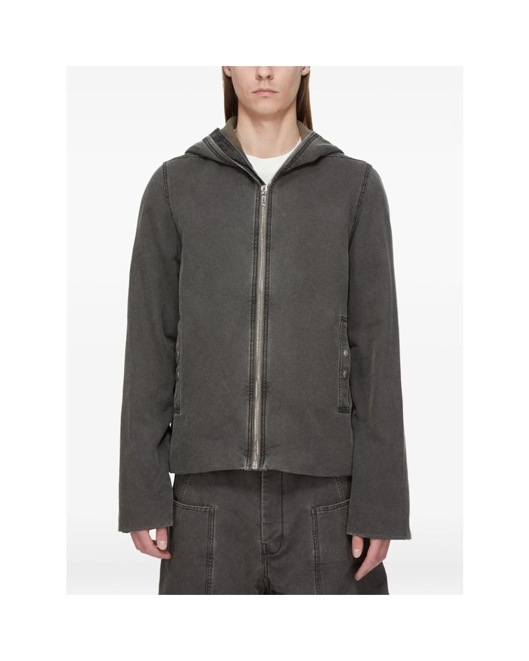 Rick Owens Gray Drkshdw Jackets for men