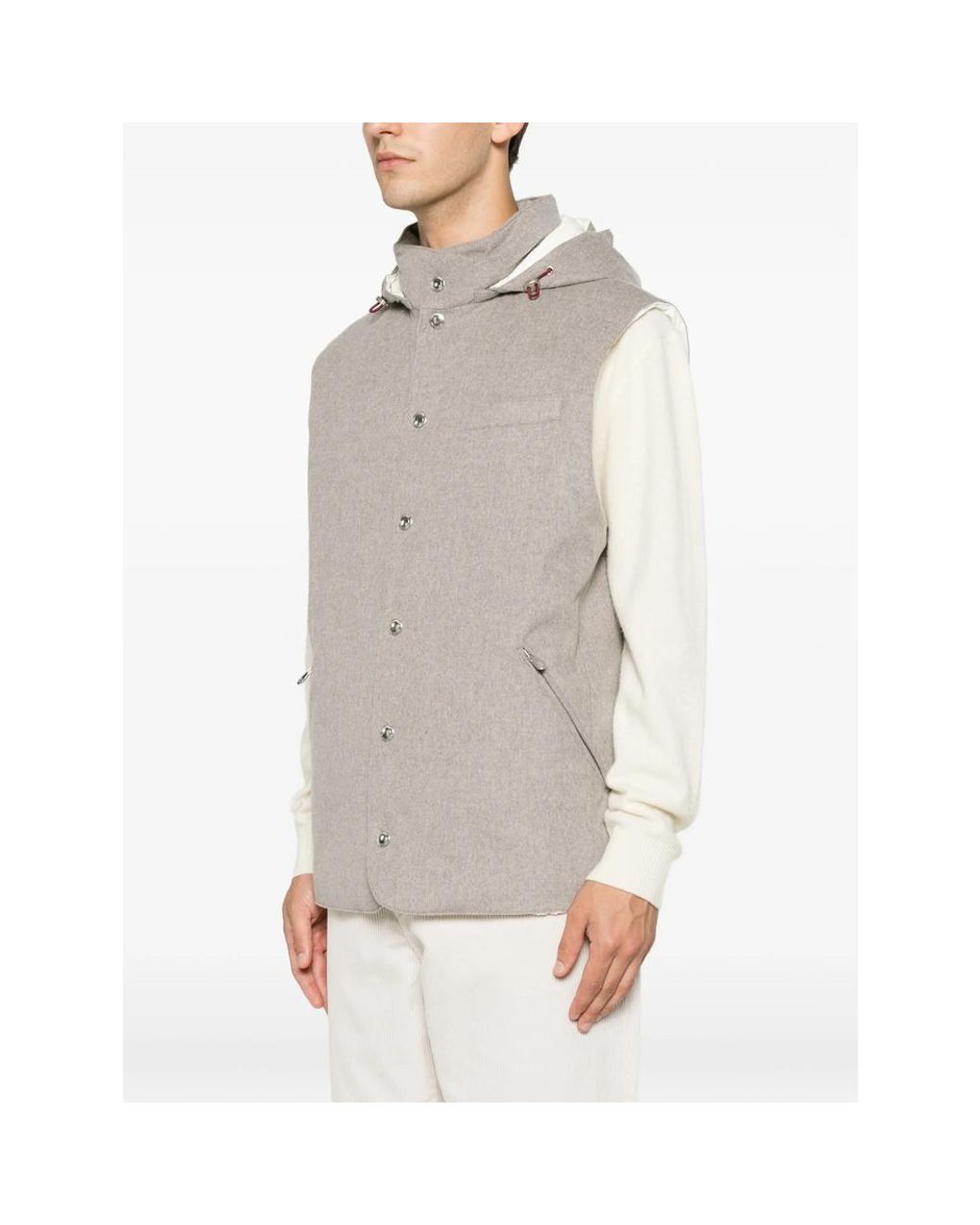 Brunello Cucinelli Gray Jackets for men