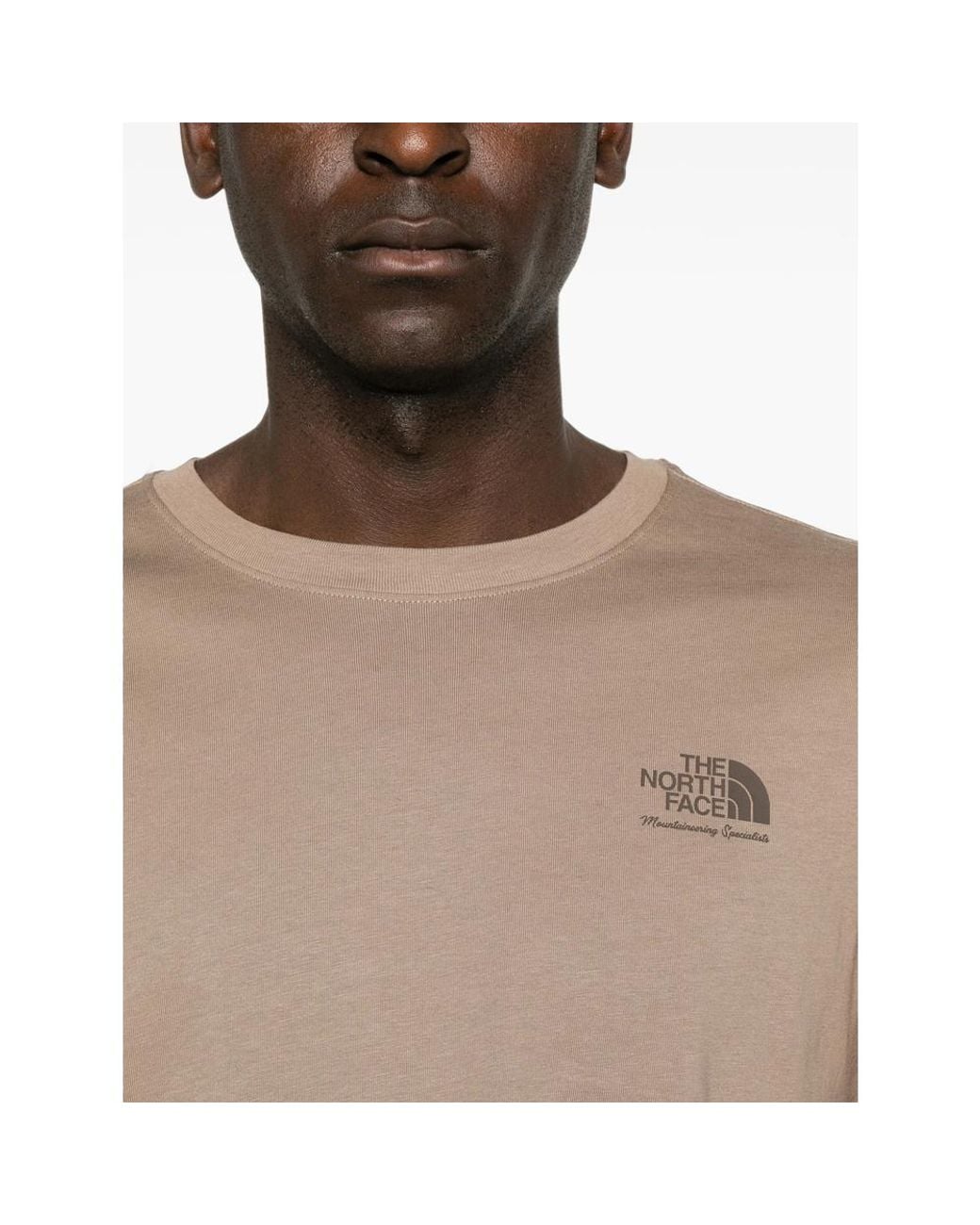 The North Face Natural Graphic-Print T-Shirt for men