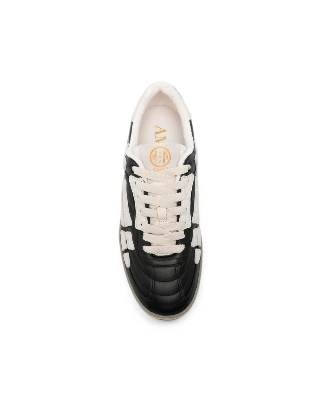 Amiri Multicolor Pacific Bones Leather Sneakers for men