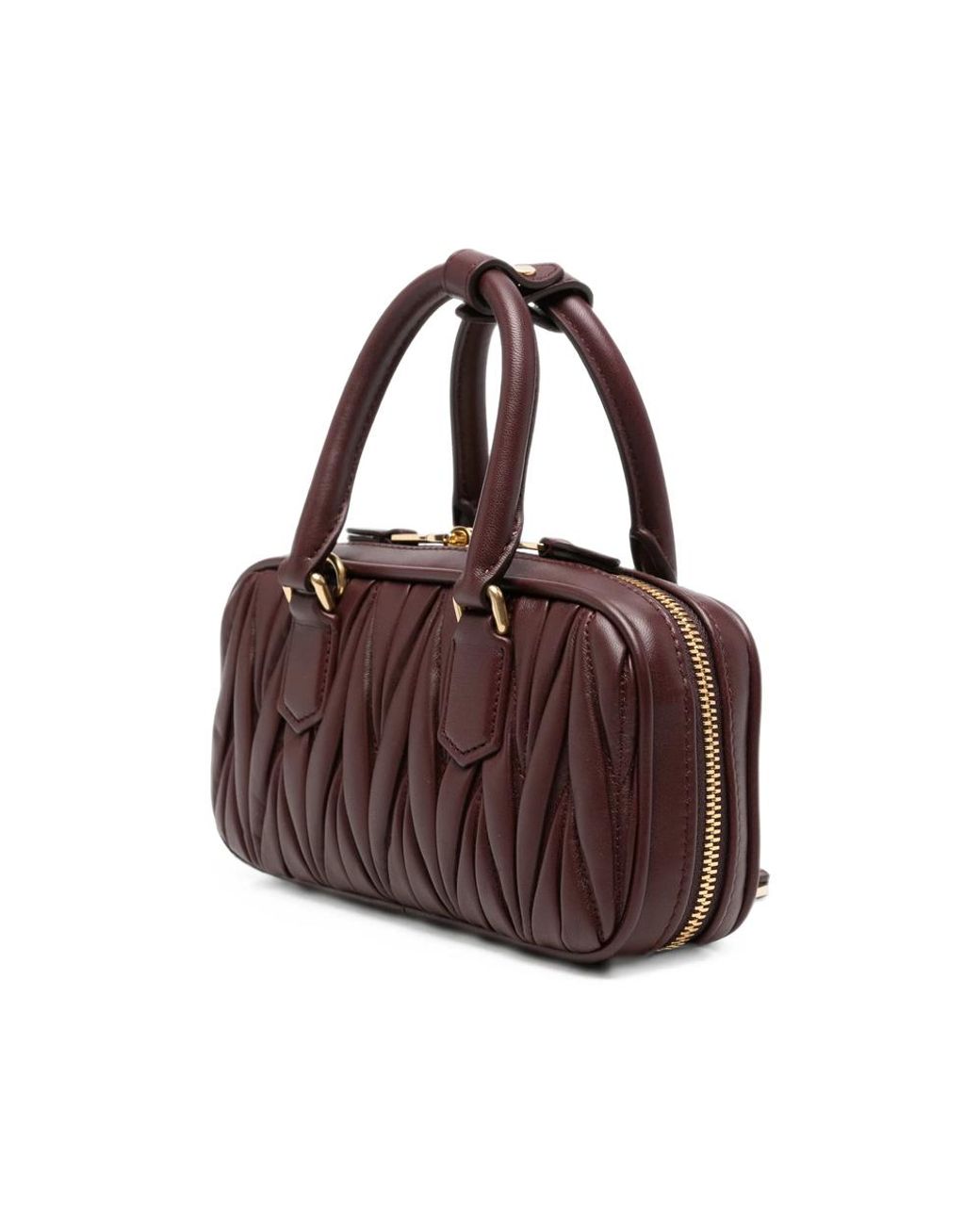Miu Miu Brown Tote Bags