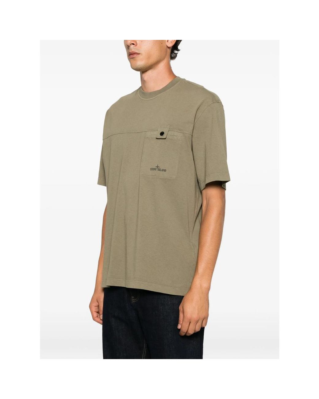 Stone Island Natural T-Shirts & Vests for men