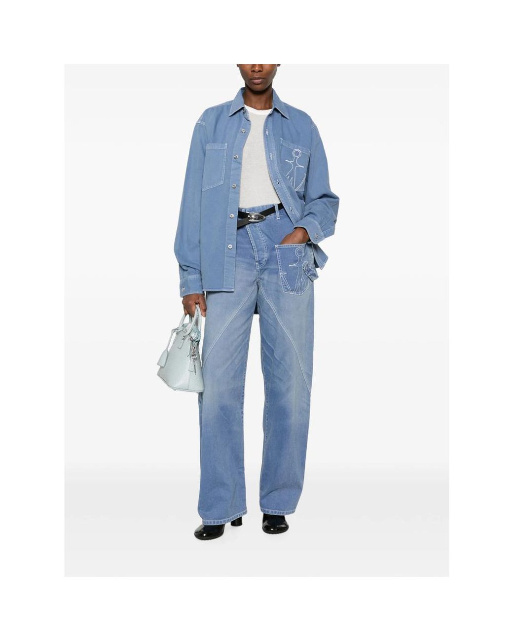 J.W. Anderson Blue Jw Anderson Tops