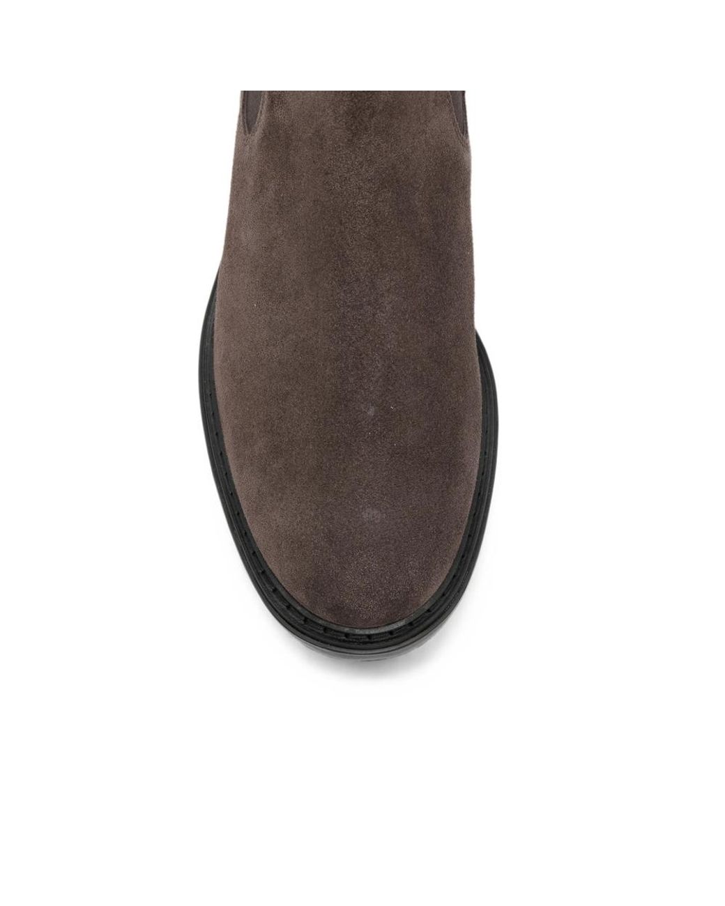 Hogan Brown Chelsea Boots H704 for men