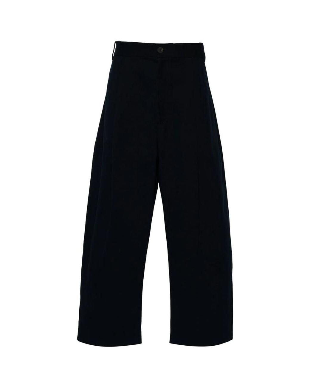 Studio Nicholson Blue Sorte Pleated Pants for men