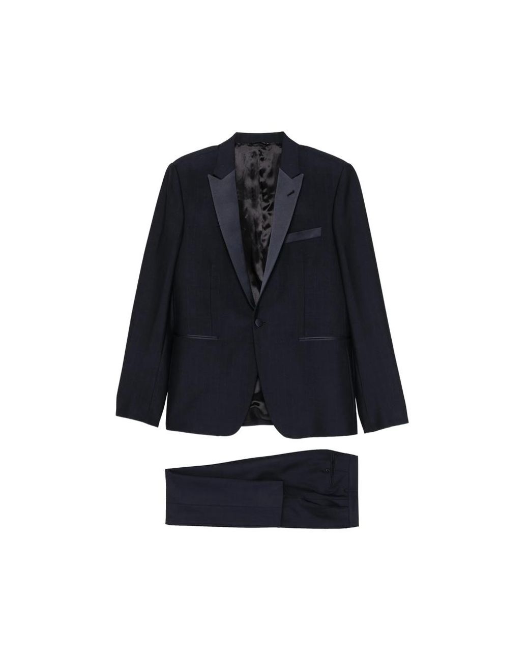 Reveres 1949 Blue Shawl-Collar Suit for men