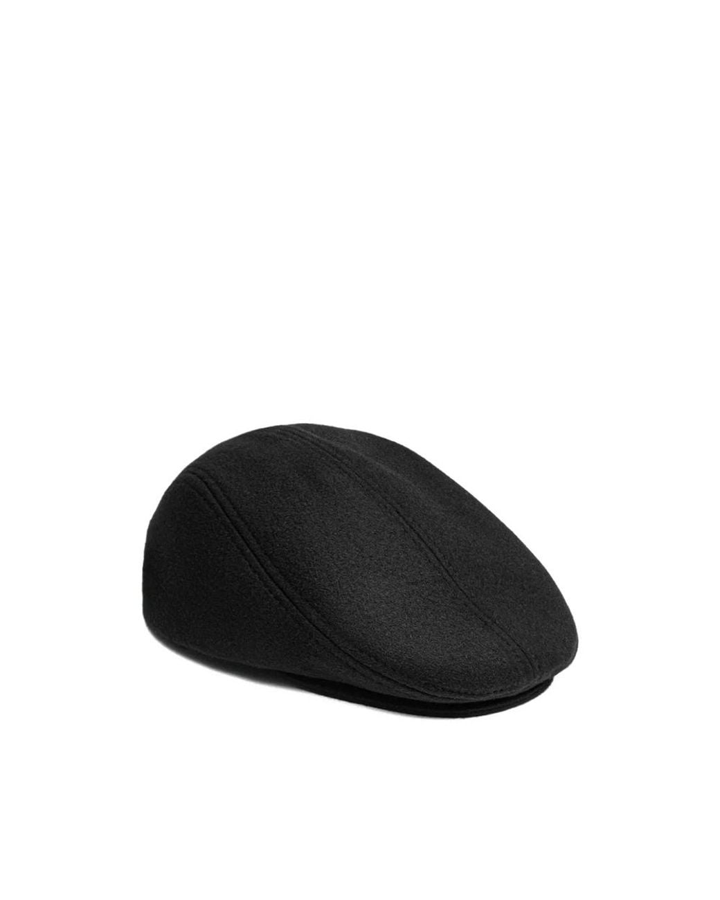 Ruslan Baginskiy Black Monogram-Embellished Ivy Cap