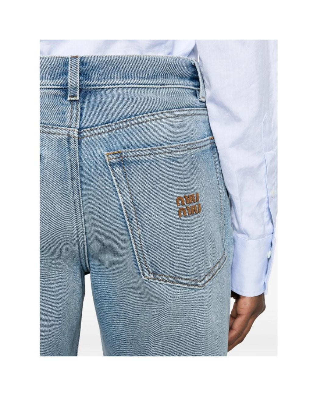 Miu Miu Blue Denim
